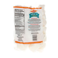 La Fe Yuca 6/5 lbs packaging showcasing nutrition facts, perfect for authentic Latin cooking and tropical flavors.