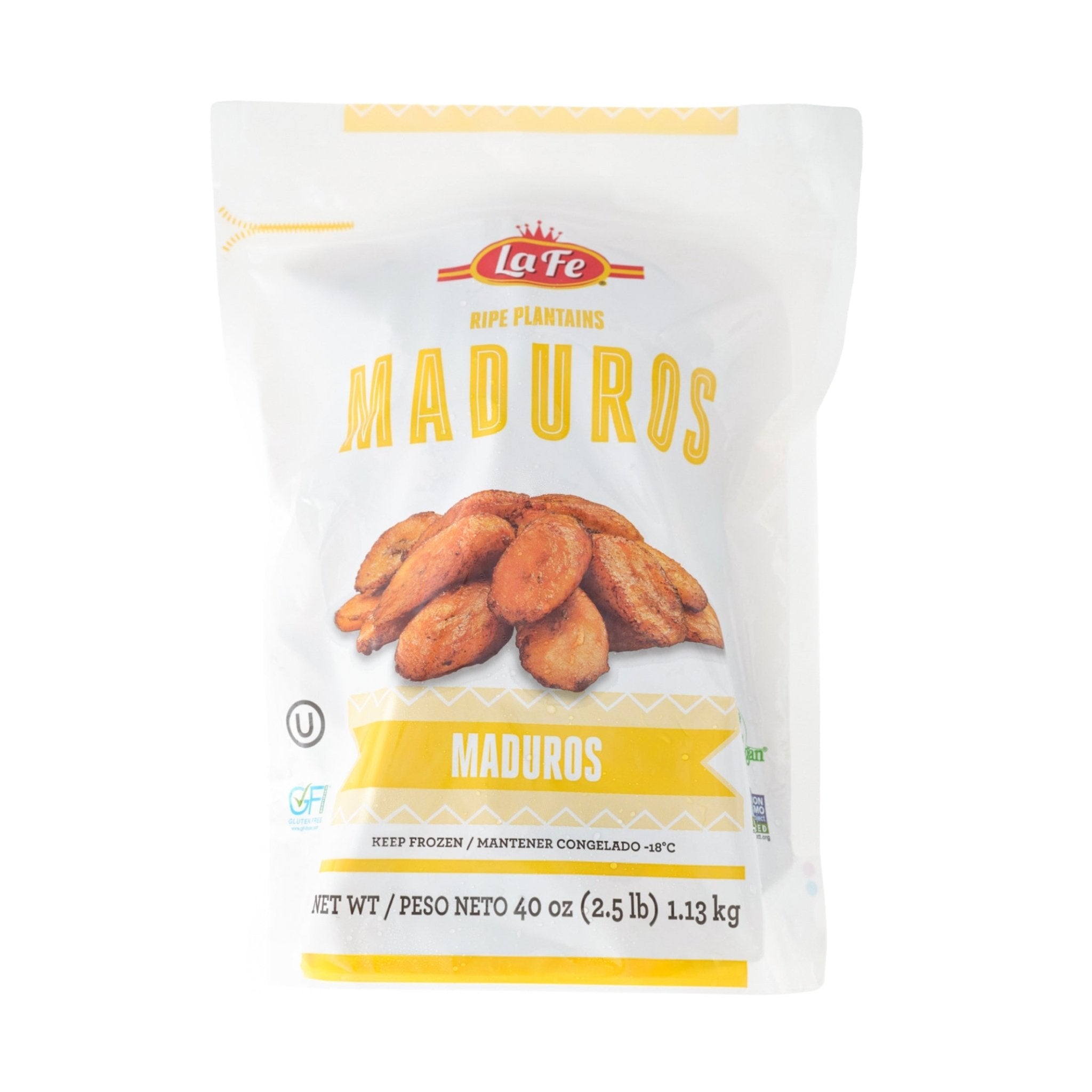 LAFE FAMILY PACK SWEET PLANTAIN 2.5 lb, authentic latin food for family gatherings, perfect for snacking.