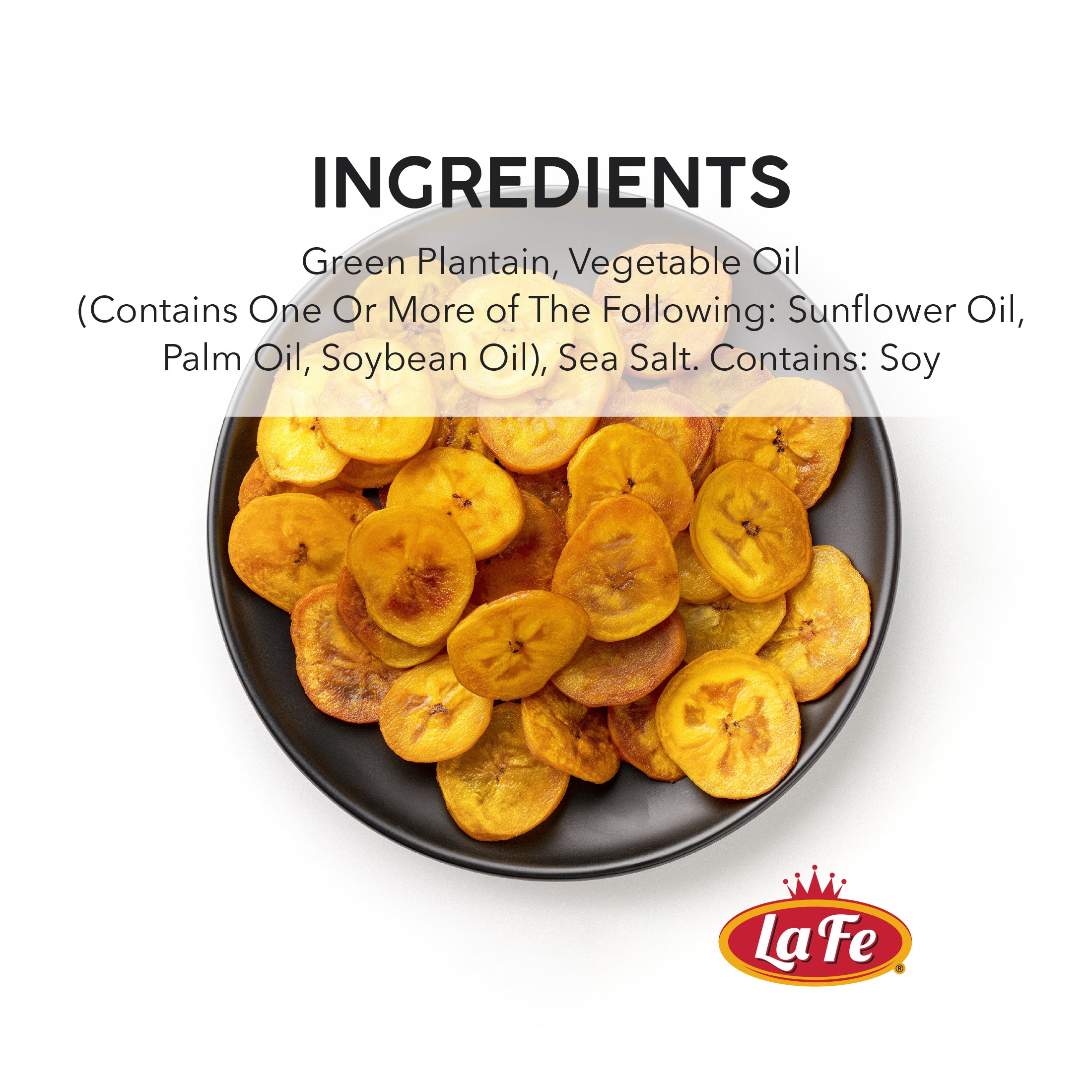 LA FE CHIPS PLANTAIN SALTED 24/2.5 OZ