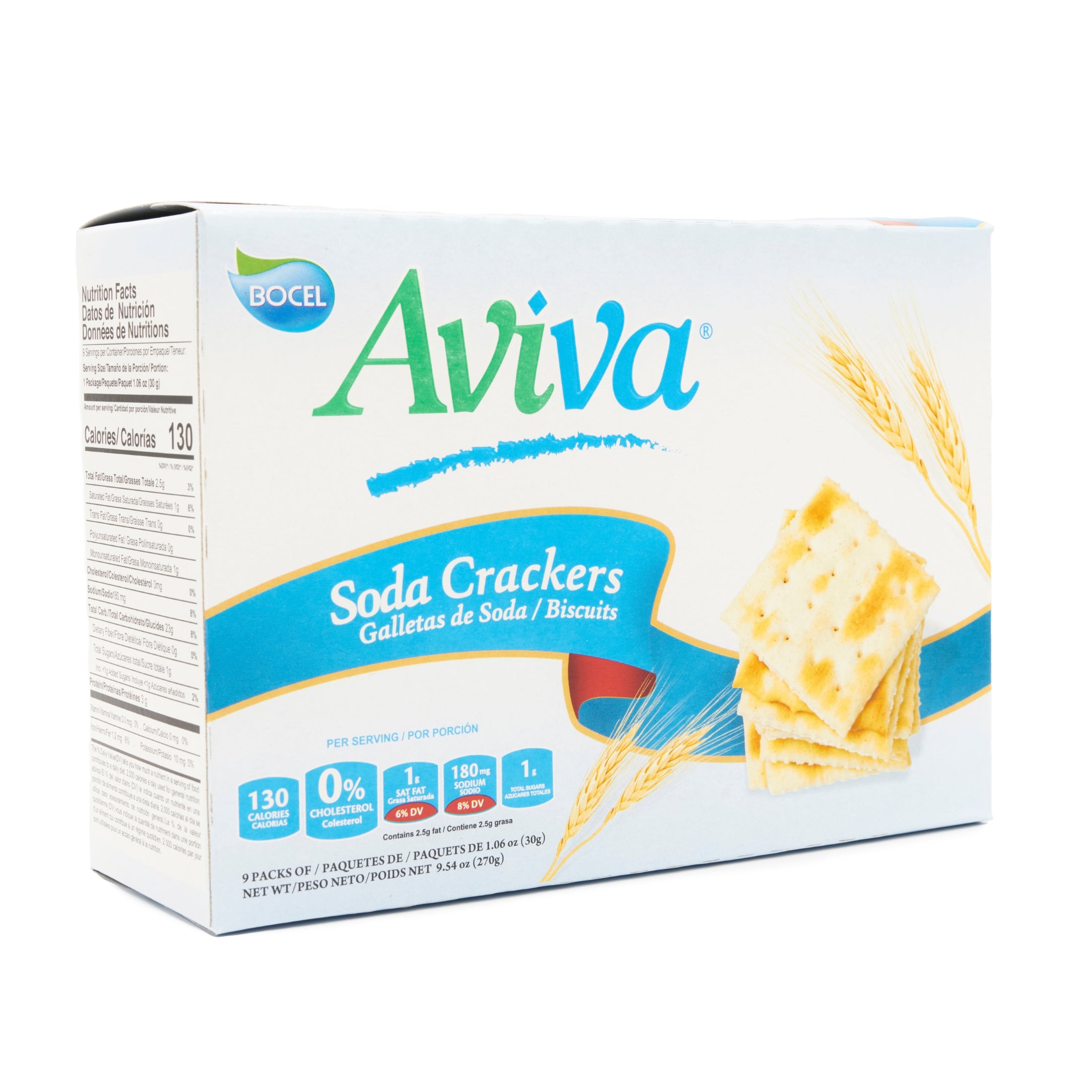 AVIVA SODA CRACKERS NORMAL 12/9.52 OZ