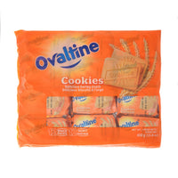 Ovaltine Cookies snack pack featuring 12 serving sizes of creamy and crunchy goodness, ideal for on-the-go enjoyment.