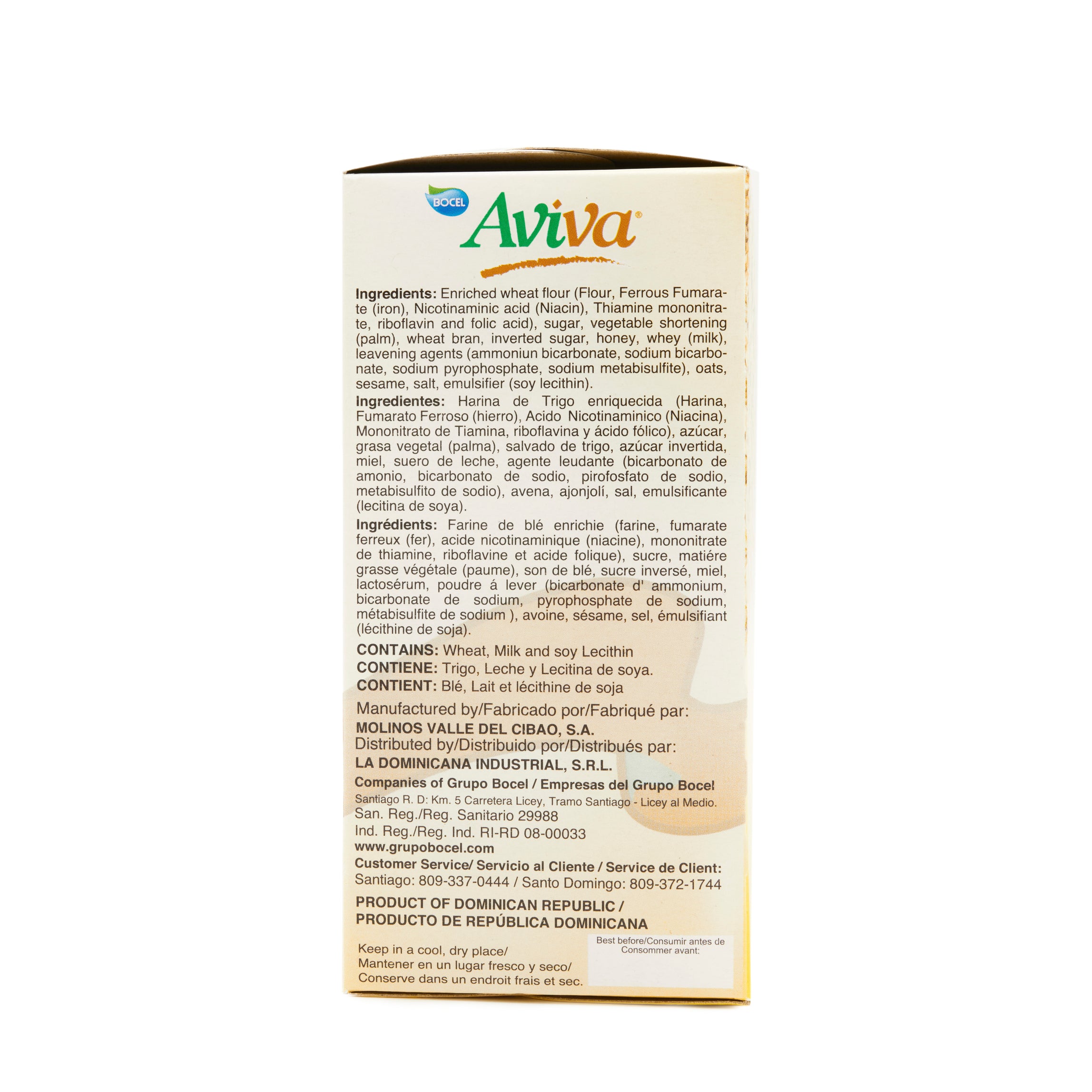 AVIVA CRACKERS MULTI CEREAL 12/12.69 OZ