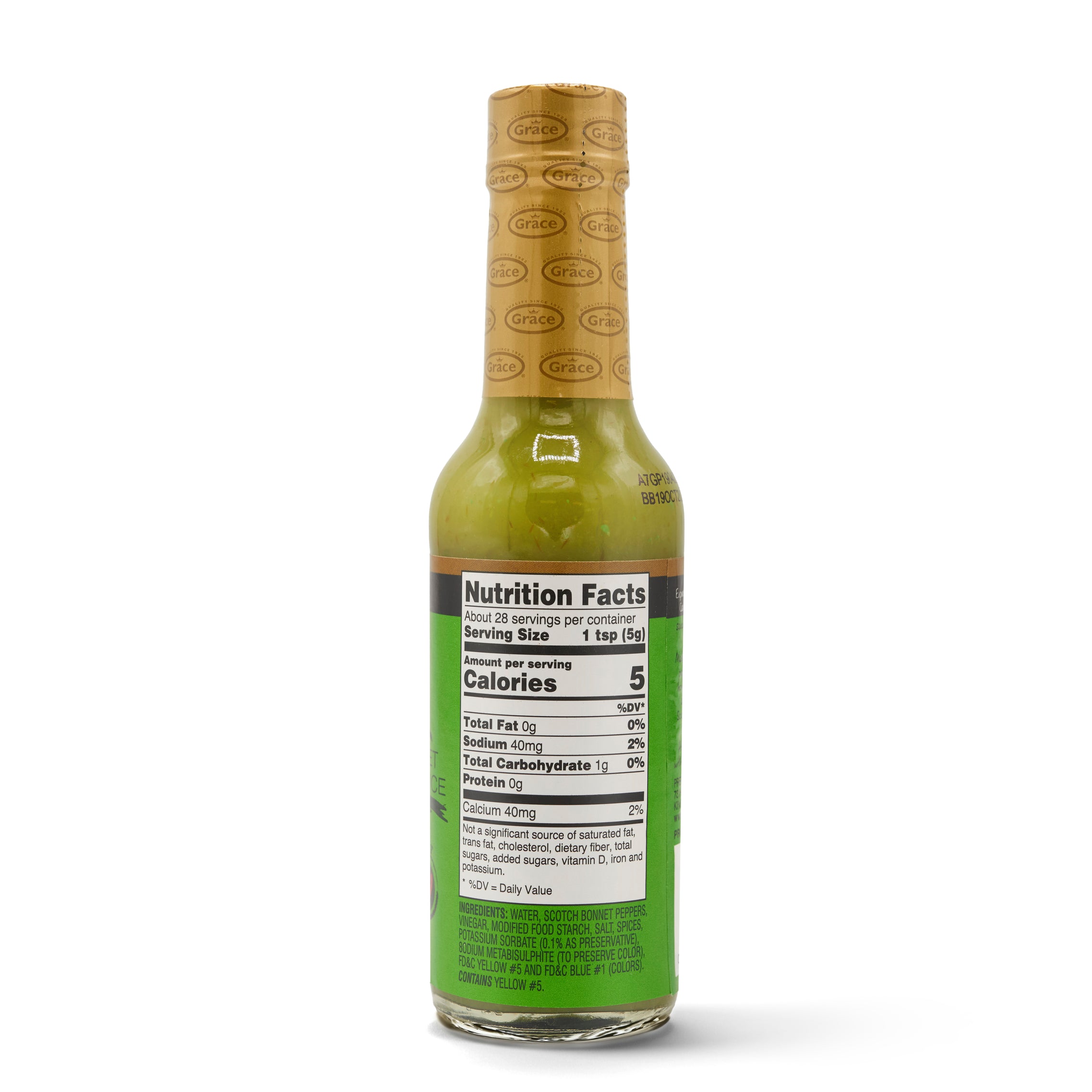 GR GREEN S/BONNET PEPPER SAUCE 24/4.8 OZ