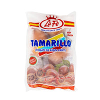 La Fe frozen Tamarillo (Tomate de Arbol) bag showcasing fresh Latin fruit, perfect for authentic Latin recipes.