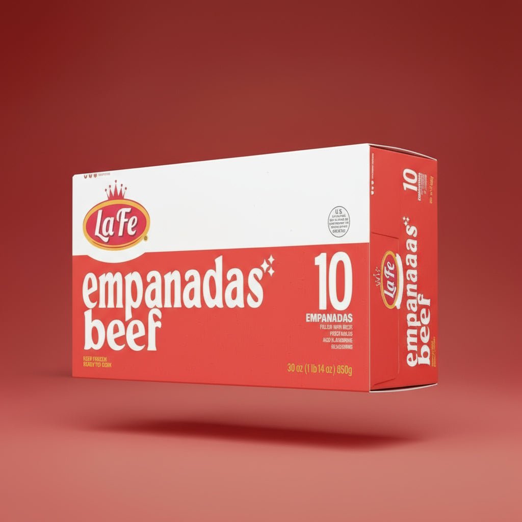 LA FE EMPANADAS BEEF 6//10 PK - La Fe Foods