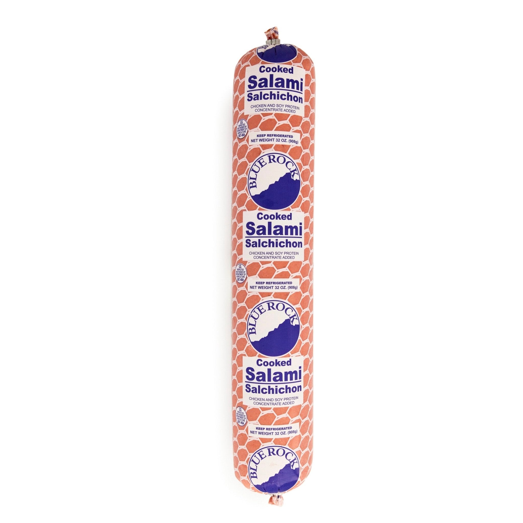 Blue Rock Salchichon - Authentic Latin cooked salami, premium quality for fresh Latin flavors, perfect for your meals.