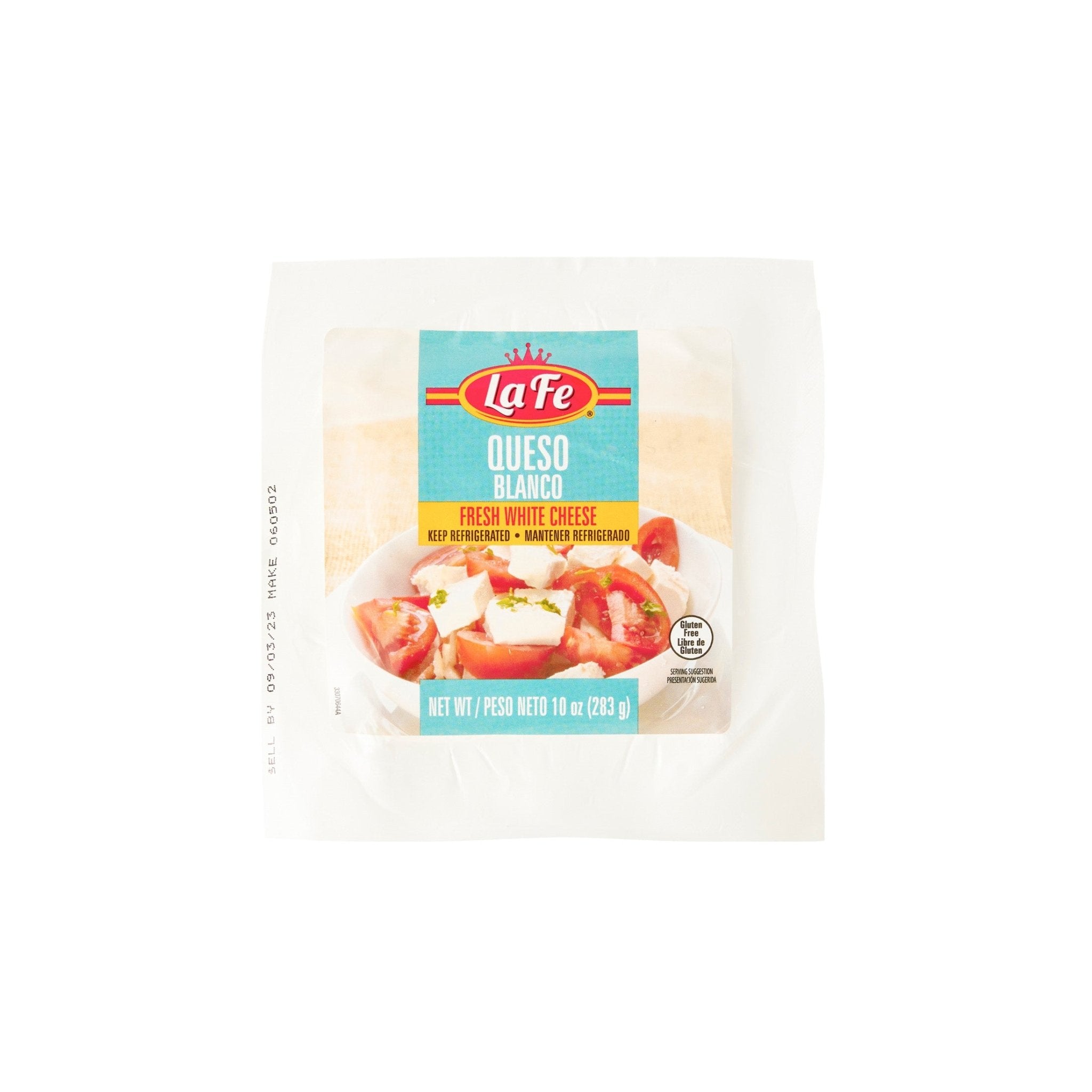 LAFE QUESO BLANCO 10oz creamy cheese, perfect for authentic Latin food and meals rich in tropical flavors.