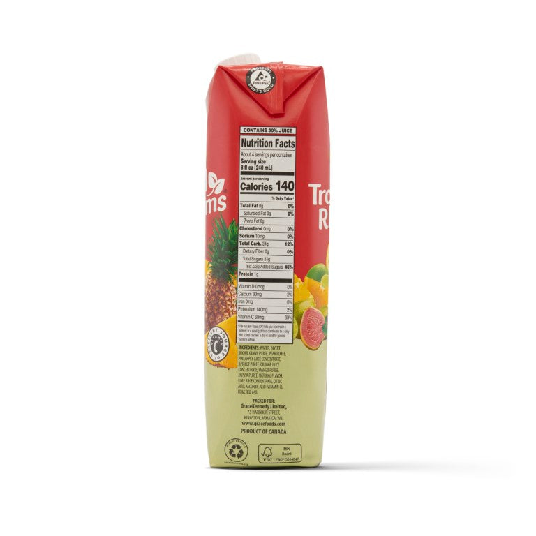 T/RHYTHMS FRUIT PUNCH TETRA 12X1L