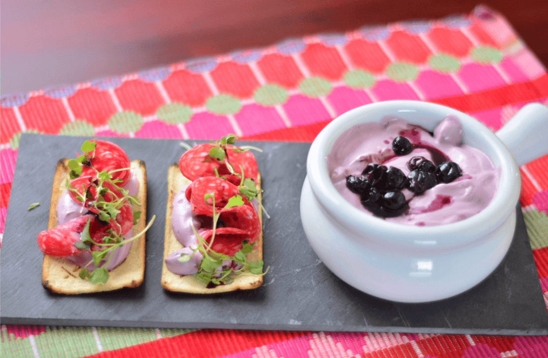 How to Make Blueberry Dip - La Fe Foods