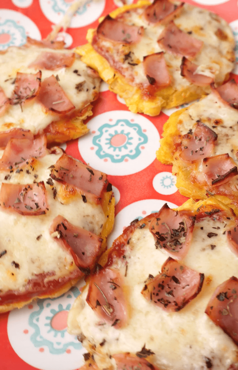 How to Make Mini Pizza With Tostones - La Fe Foods