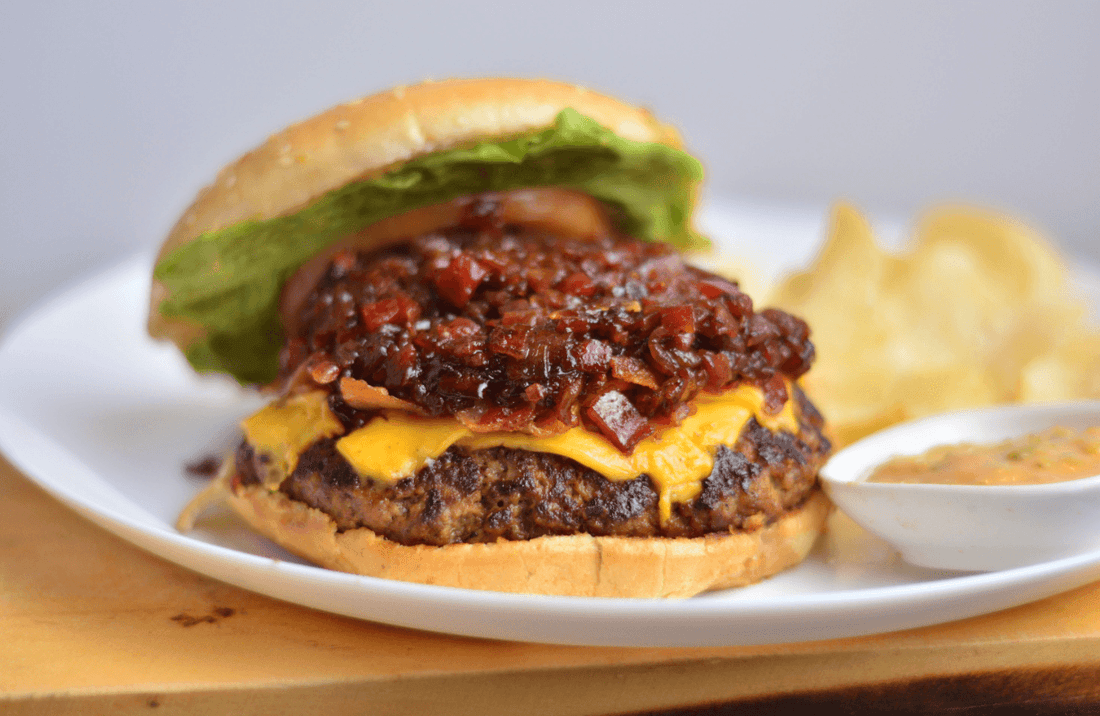 How to Make Wine Jam Hamburgers - La Fe Foods