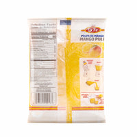 La Fe Pulp Mango packaging, perfect for tropical flavors and quality Latin foods. Buy authentic Latin food online!
