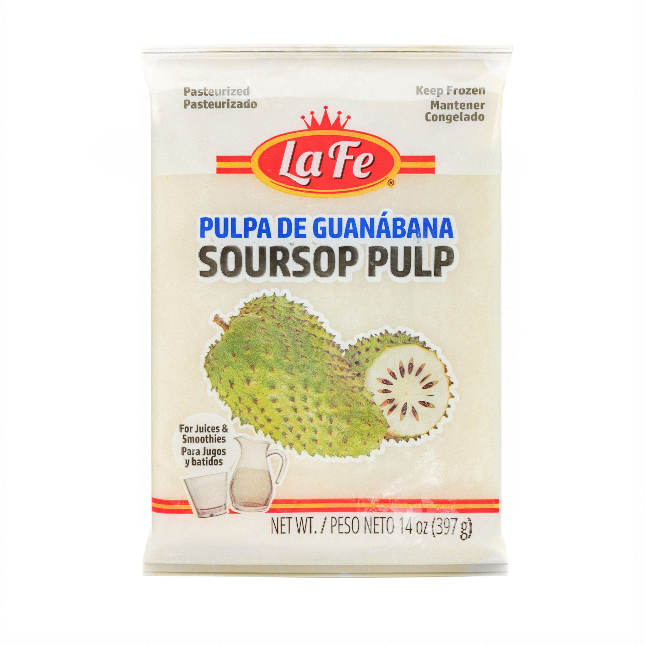 LA FE PULP GUANABANA 12/14 OZ