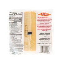 LA FE pastry dough ideal for making authentic Latin food with a variety of savory fillings. Perfect for empanadas and snacks.