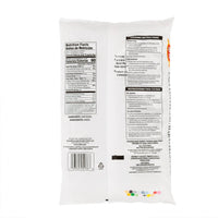 Back packaging of LA FE VEG-2 BABY LIMA with nutrition facts and cooking instructions, highlighting quality Latin food.