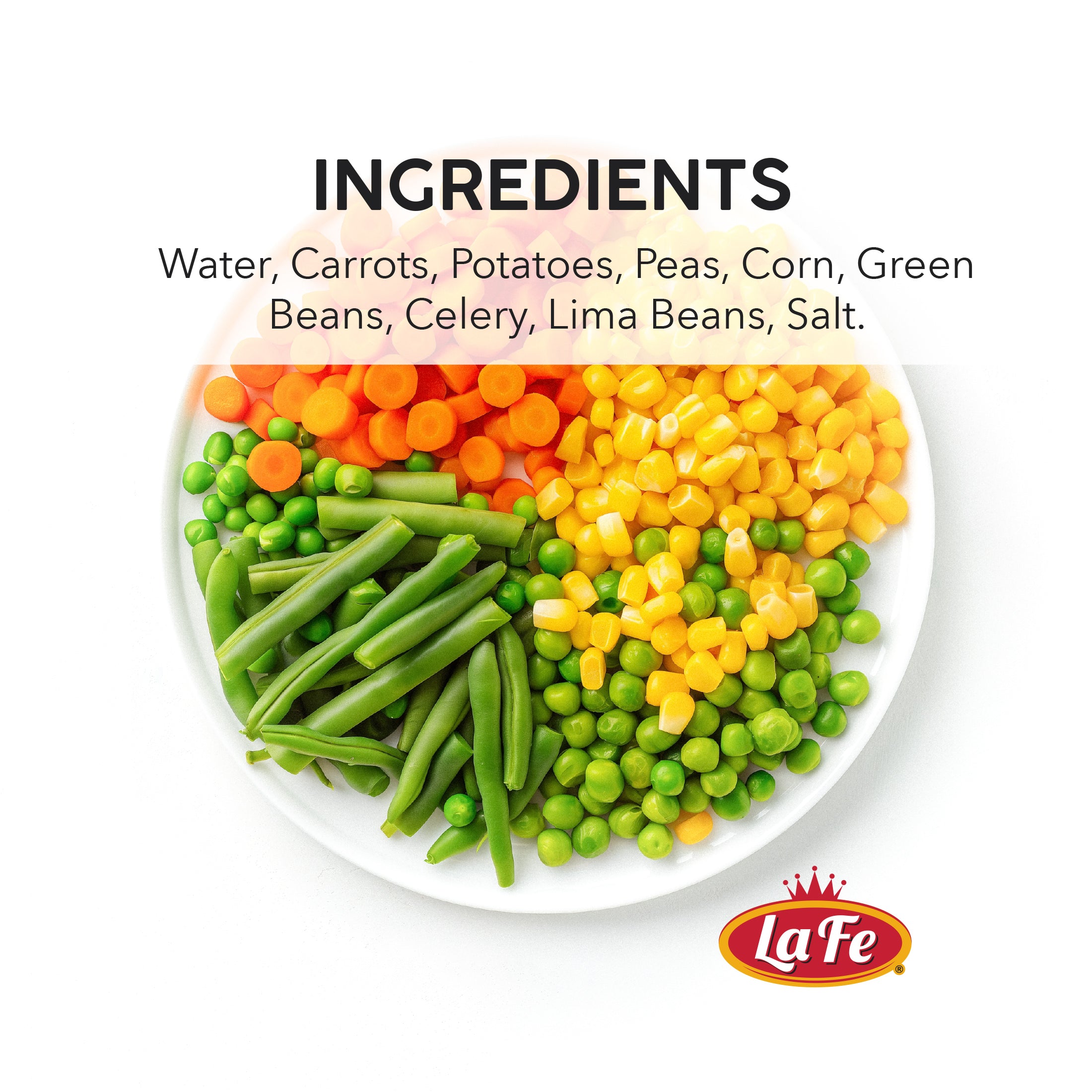 LA FE VEG CAN MIXED-VEGETABLES 24/15 OZ