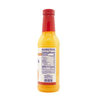 LA FE NARANJA AGRIA 12/24 oz bottle, perfect for adding zesty flavor to Latin meals and drinks.