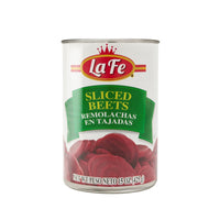 La Fe Veg Can Sliced Beets, a quality Latin food option for nutritious meals, packed with essential nutrients.