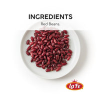 La Fe red beans in a bowl, perfect for authentic Latin food recipes and healthy meals.