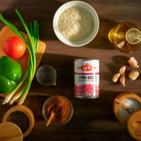 Lafe Pink Beans with fresh ingredients, perfect for authentic Latin recipes and nutritious meals at your Latin grocery.