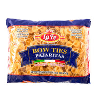 La Fe Pasta Bow Tie, 16 oz pack, authentic Latin food for delicious meals, perfect for sauces and flavors, cocina latina.