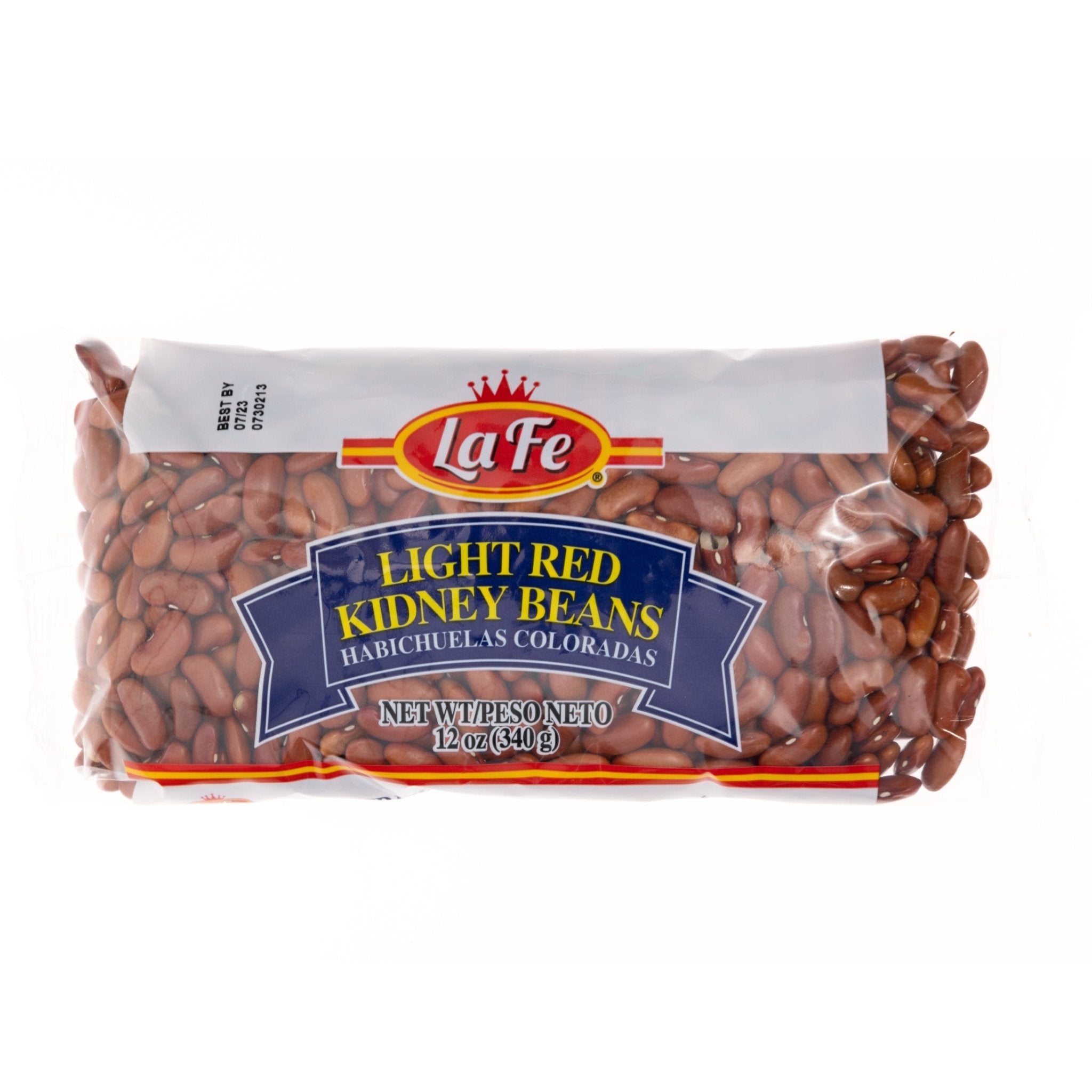 La Fe Dry Light Red Kidney Beans, nutritious and versatile, perfect for authentic Latin food dishes.