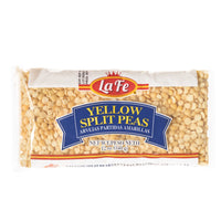 LA FE Yellow Split Peas 12oz pack, perfect for authentic Latin recipes and high-quality nutrition.