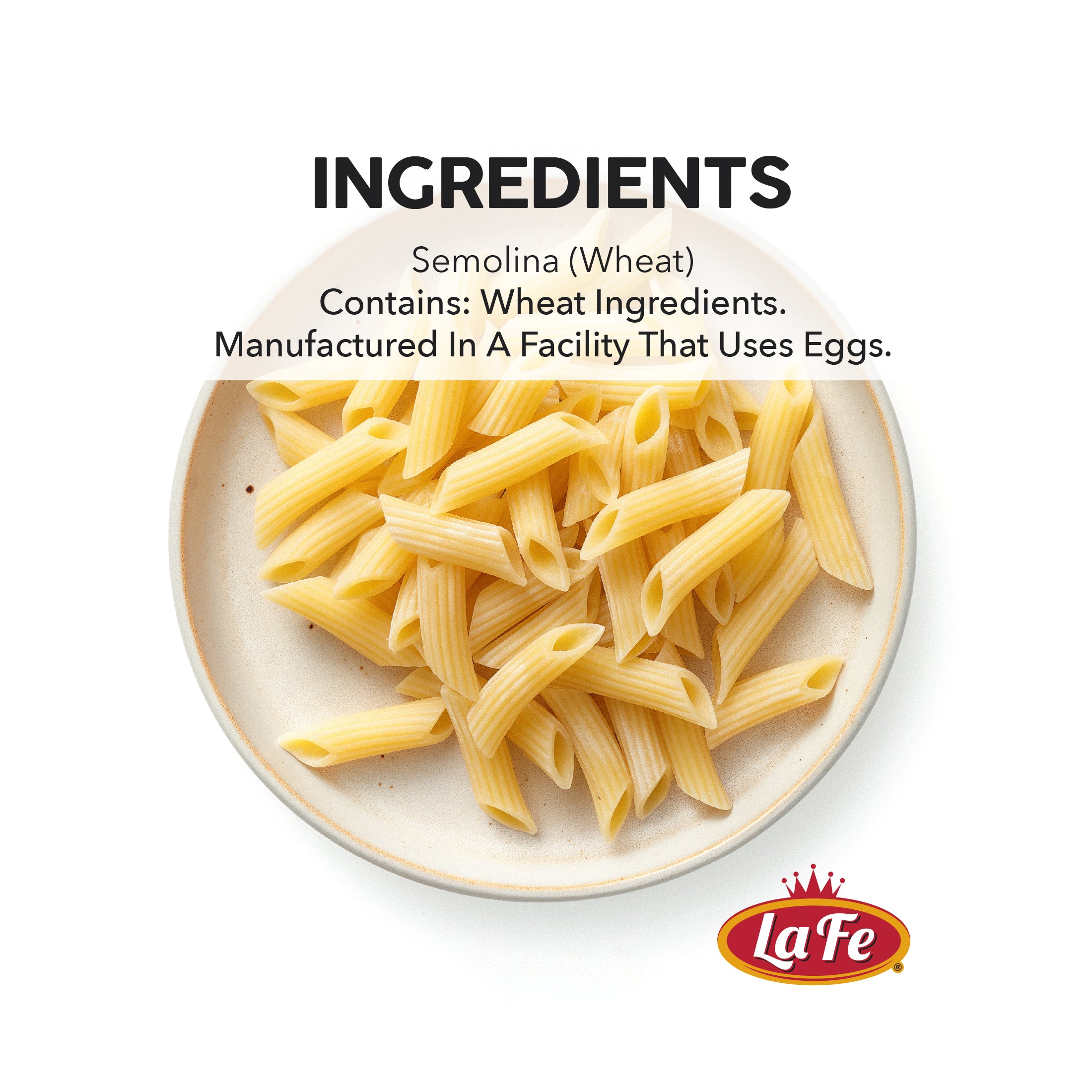 LA FE PASTA PENNE RIGATE 20/16 OZ