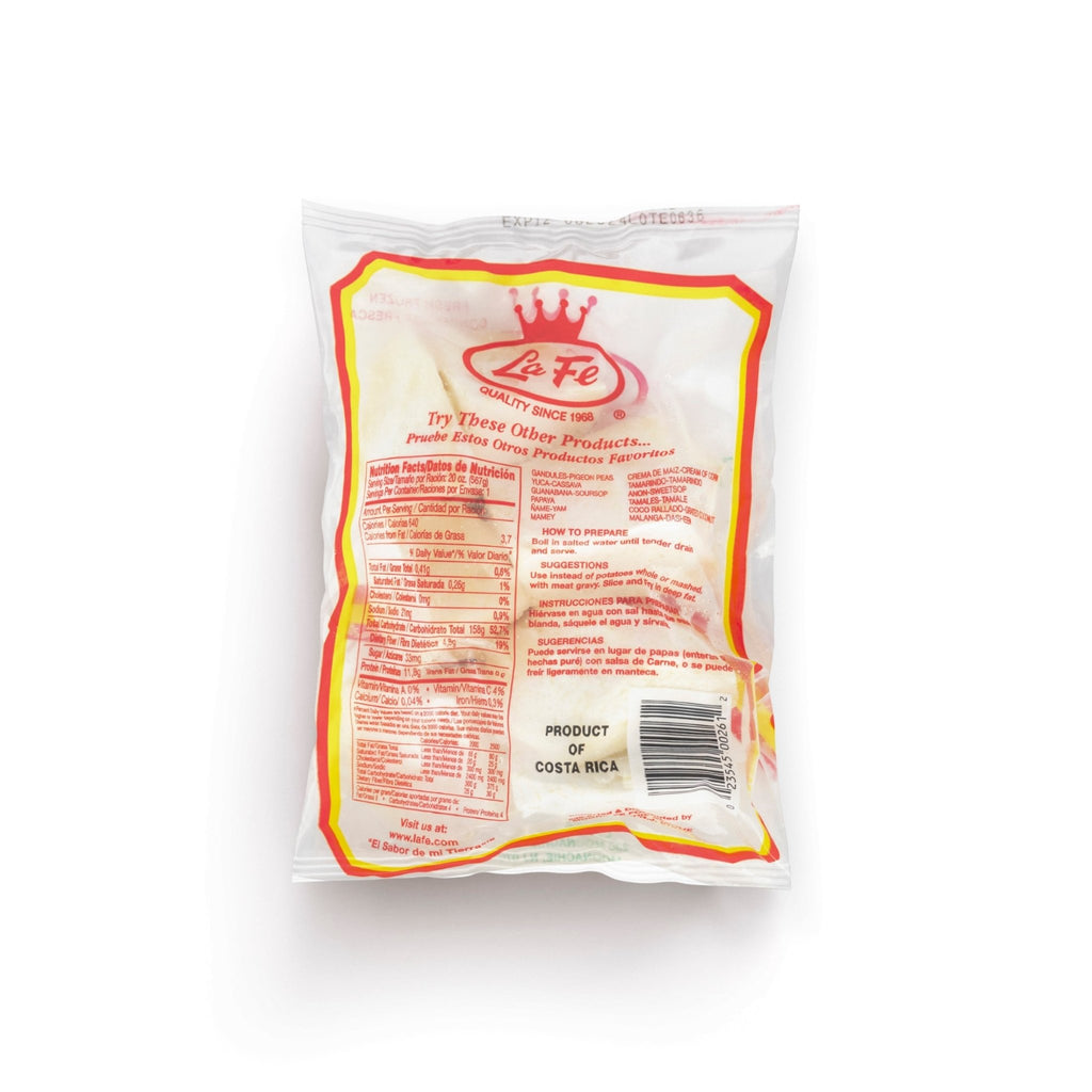 La Fe Malanga packaging, a nutritious root vegetable for authentic Latin cooking, perfect for fresh Latin food lovers.