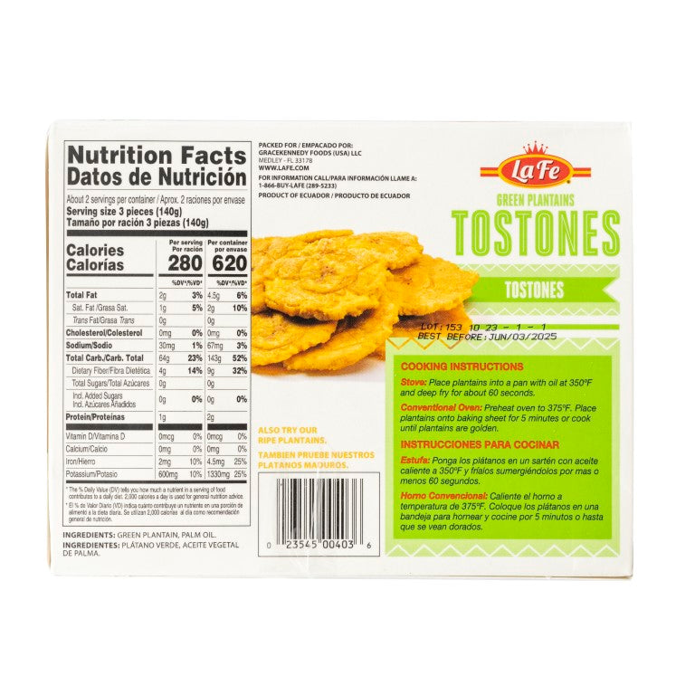 LA FE TOSTONES 12 / 11OZ