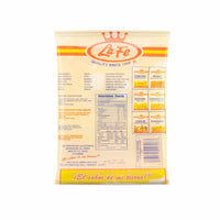 La Fe Pulp Pineapple packaging showcasing nutrition facts and quality since 1968, perfect for authentic Latin recipes.