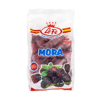 La Fe Fruit Mora 12/14 OZ - Frozen blackberries, a quality Latin food choice for delicious tropical flavors.