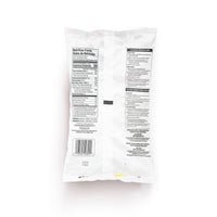 Back of La Fe Blend California package showcasing nutrition facts and ingredients list for authentic Latin food.