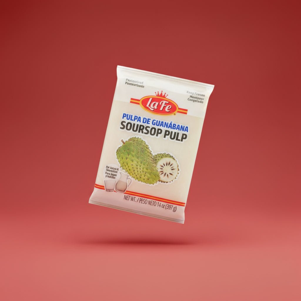 LA FE PULP GUANABANA 12/14 OZ - La Fe Foods