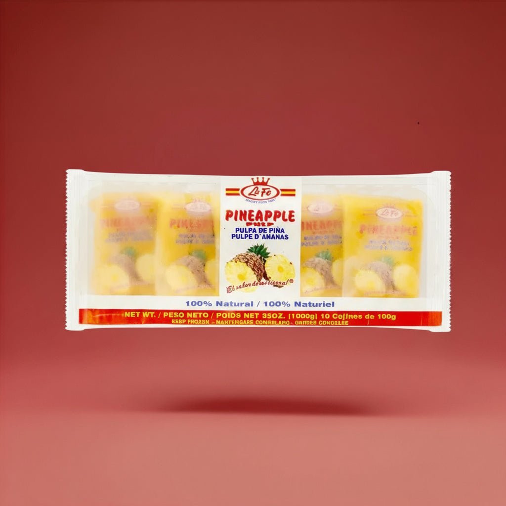 LA FE PULP PINA - COJINES 5/10 - 3.5 OZ - La Fe Foods