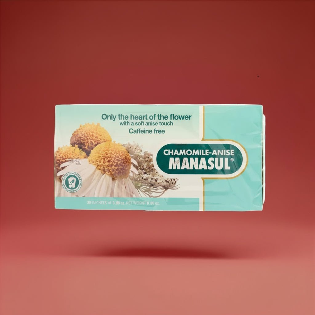 MANASUL ANIS - MANZANILA 12/0.88 OZ 25CT - La Fe Foods