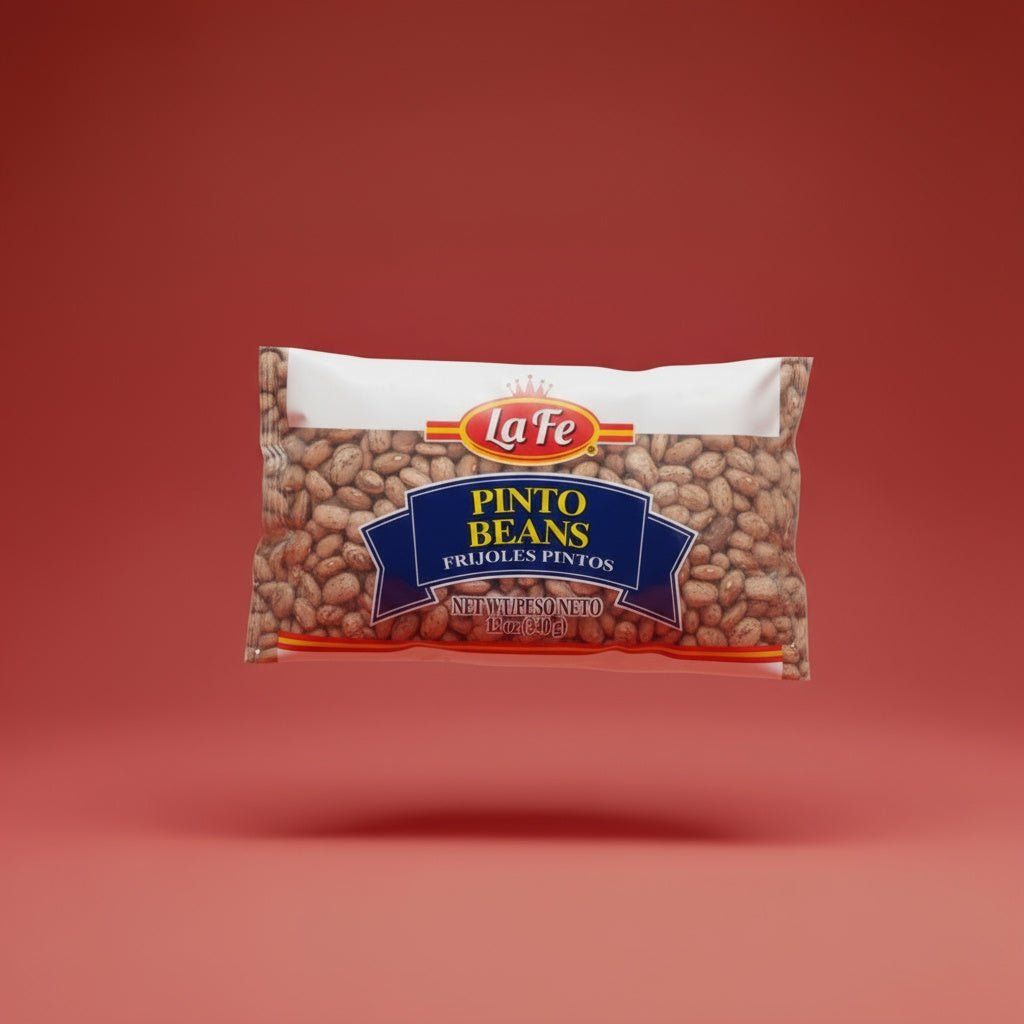 LA FE DRY PINTO BEANS 24X12 OZ - La Fe Foods
