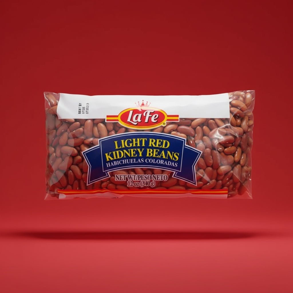 LA FE DRY LIGHT RED KIDNEY BEANS 24X12 OZ - La Fe Foods