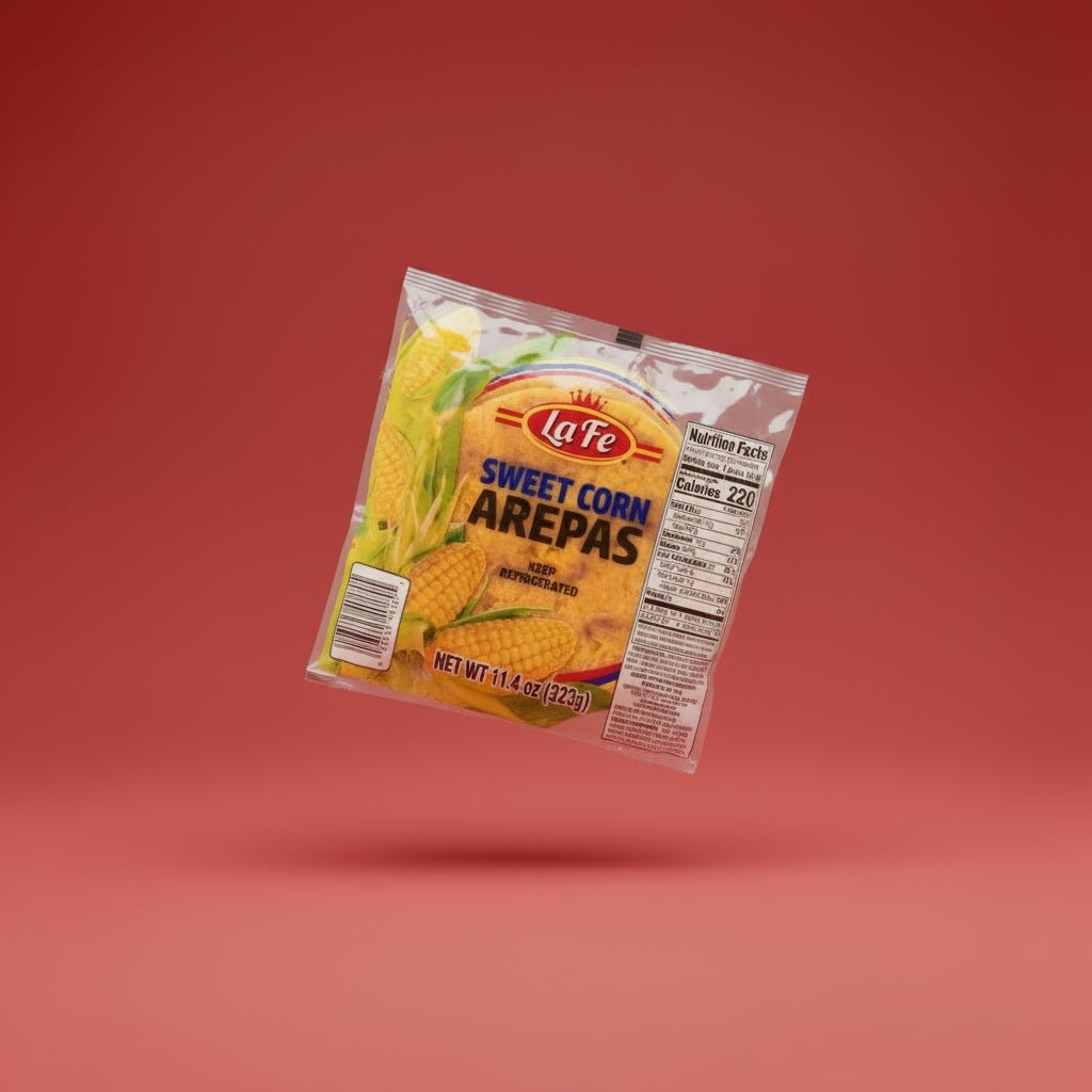 LAFE AREPAS CHOCLO - DAIRY 12/4 PK - La Fe Foods