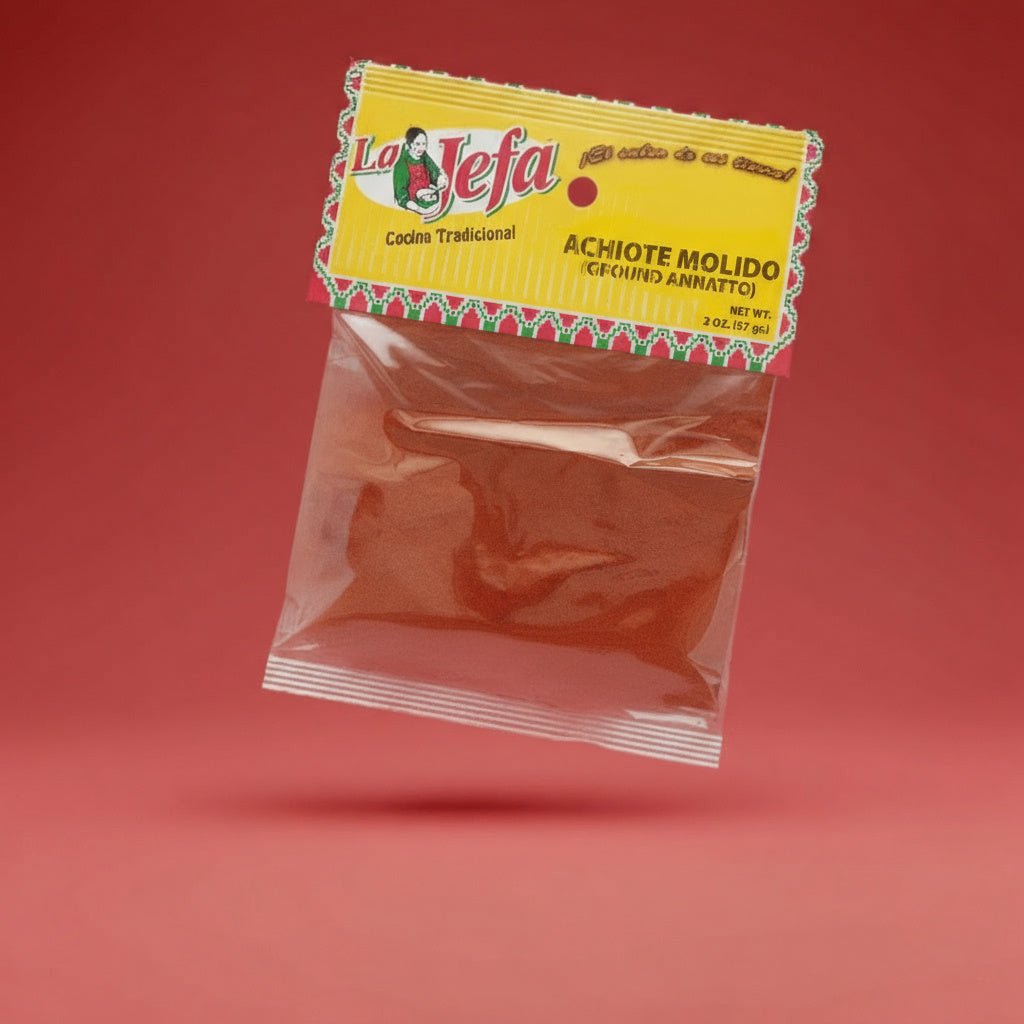 LA JEFA ACHIOTE - MOLIDO 12/2 OZ - La Fe Foods