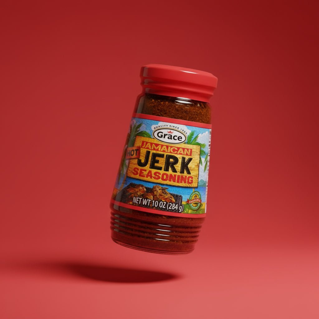 GRACE JERK SEASONING - HOT 24x10 OZ - La Fe Foods