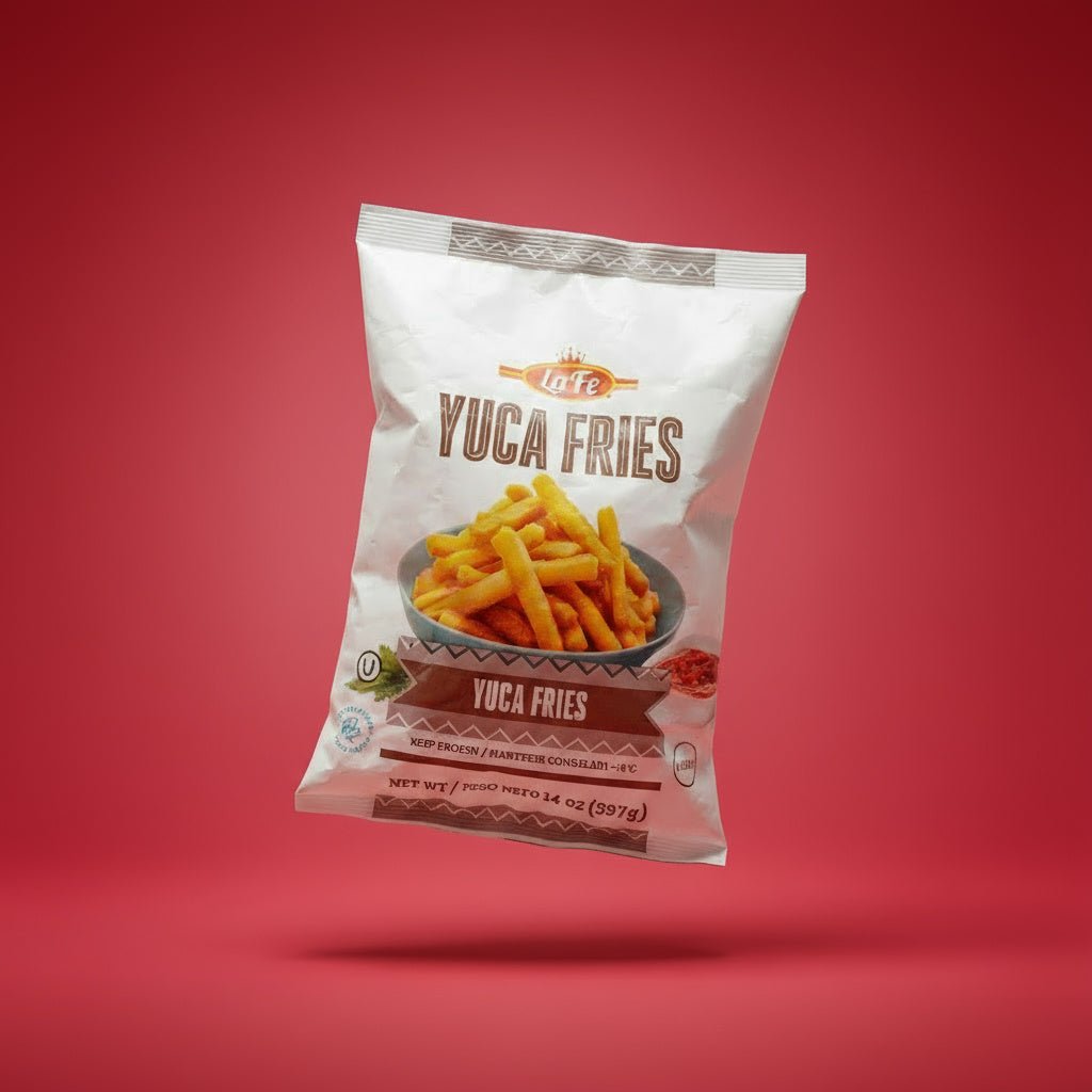 LA FE YUCA FRIES 12 / 14 OZ - La Fe Foods