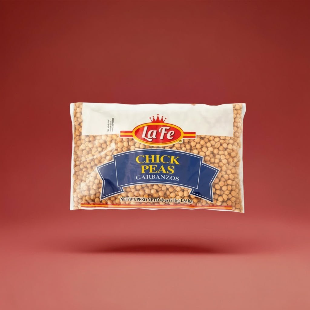 LA FE DRY CHICK PEAS (GARBANZO) 6X3 LB - La Fe Foods