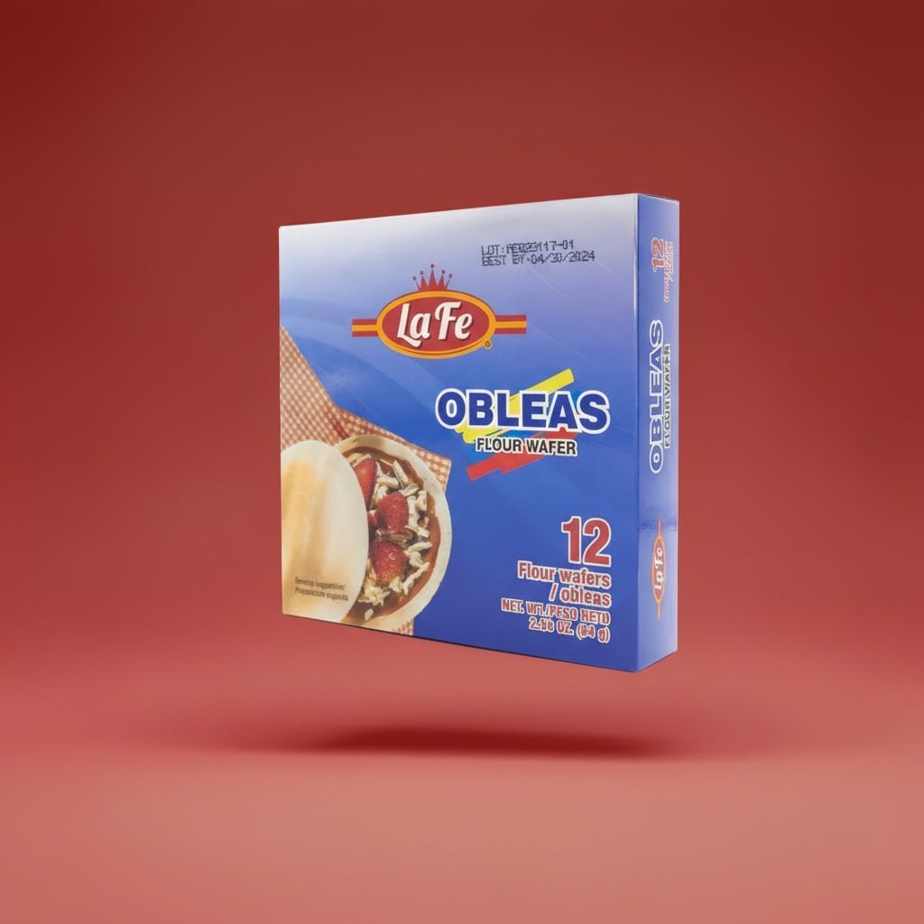LA FE OBLEAS 24/2.96 OZ - La Fe Foods