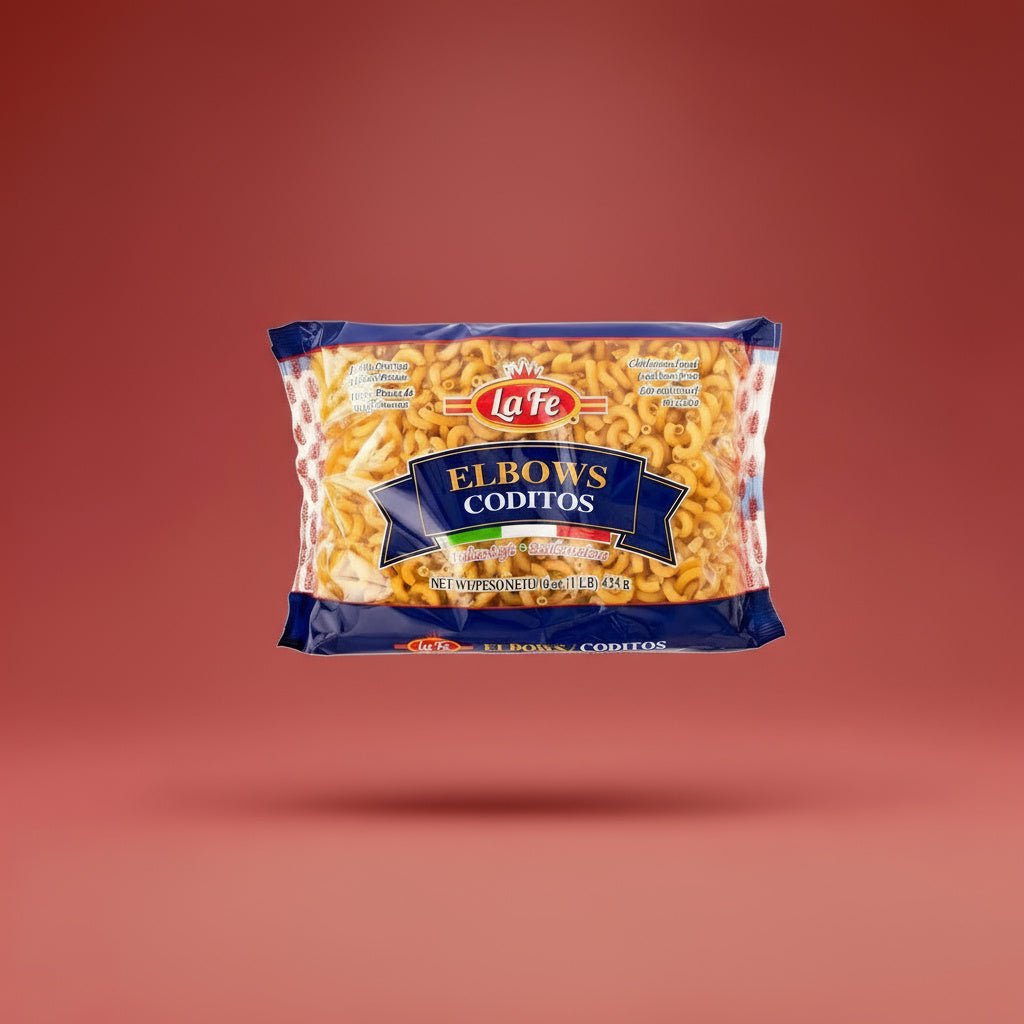 LA FE PASTA SALAD ELBOW 20/16 OZ - La Fe Foods