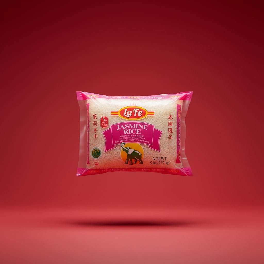LA FE RICE JASMINE 10X5 LBS - La Fe Foods