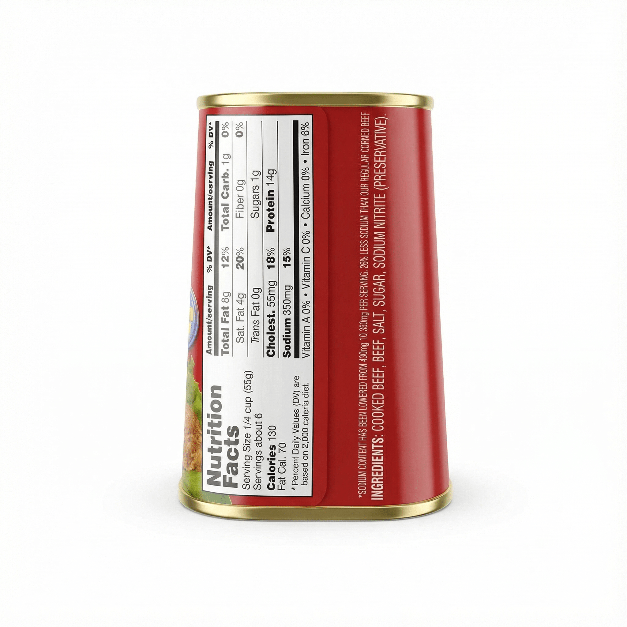 GR REDUCED SODIUM CORNED BEEF US 12x12oz - La Fe Foods