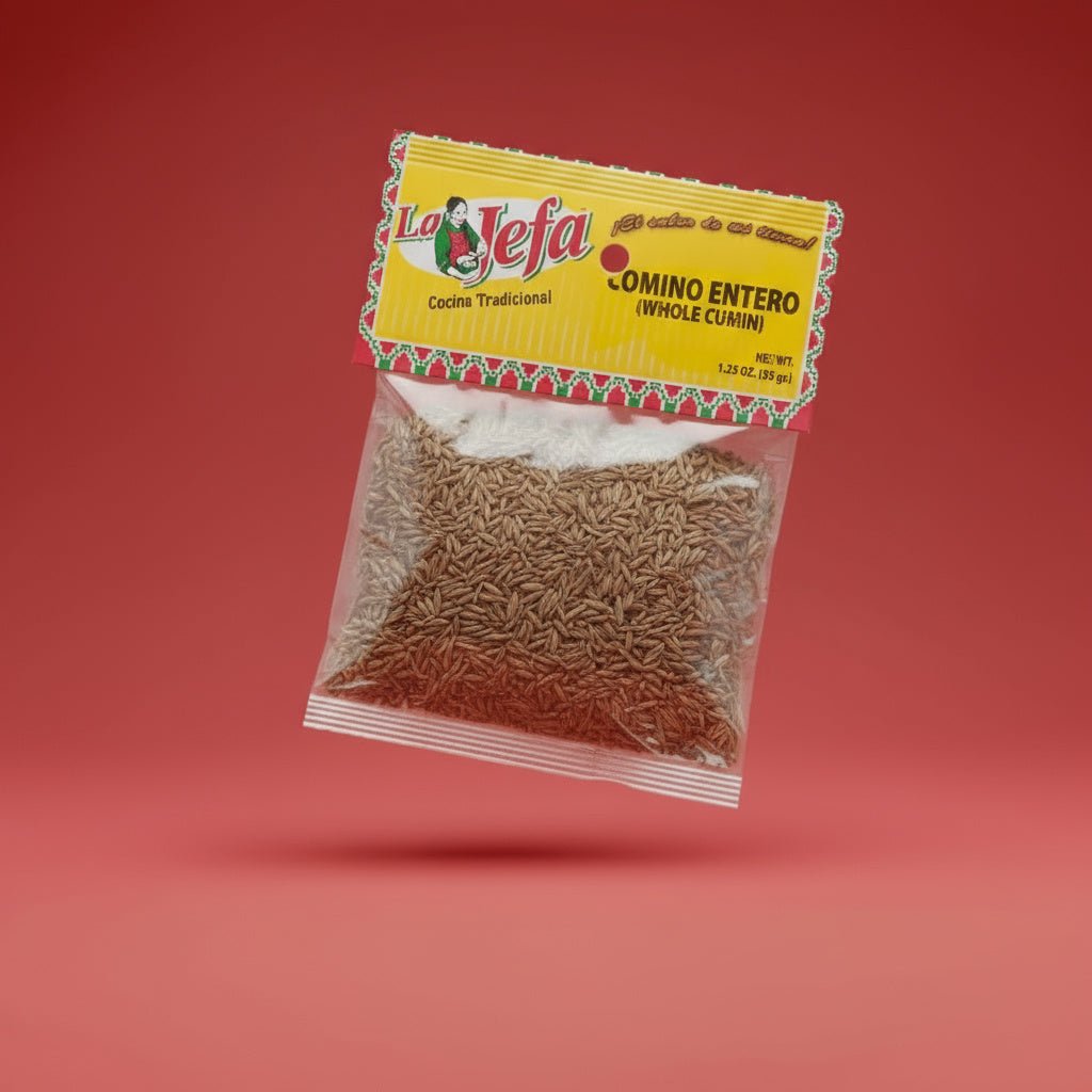 LA JEFA COMINO - ENTERO 12/1.25 OZ - La Fe Foods