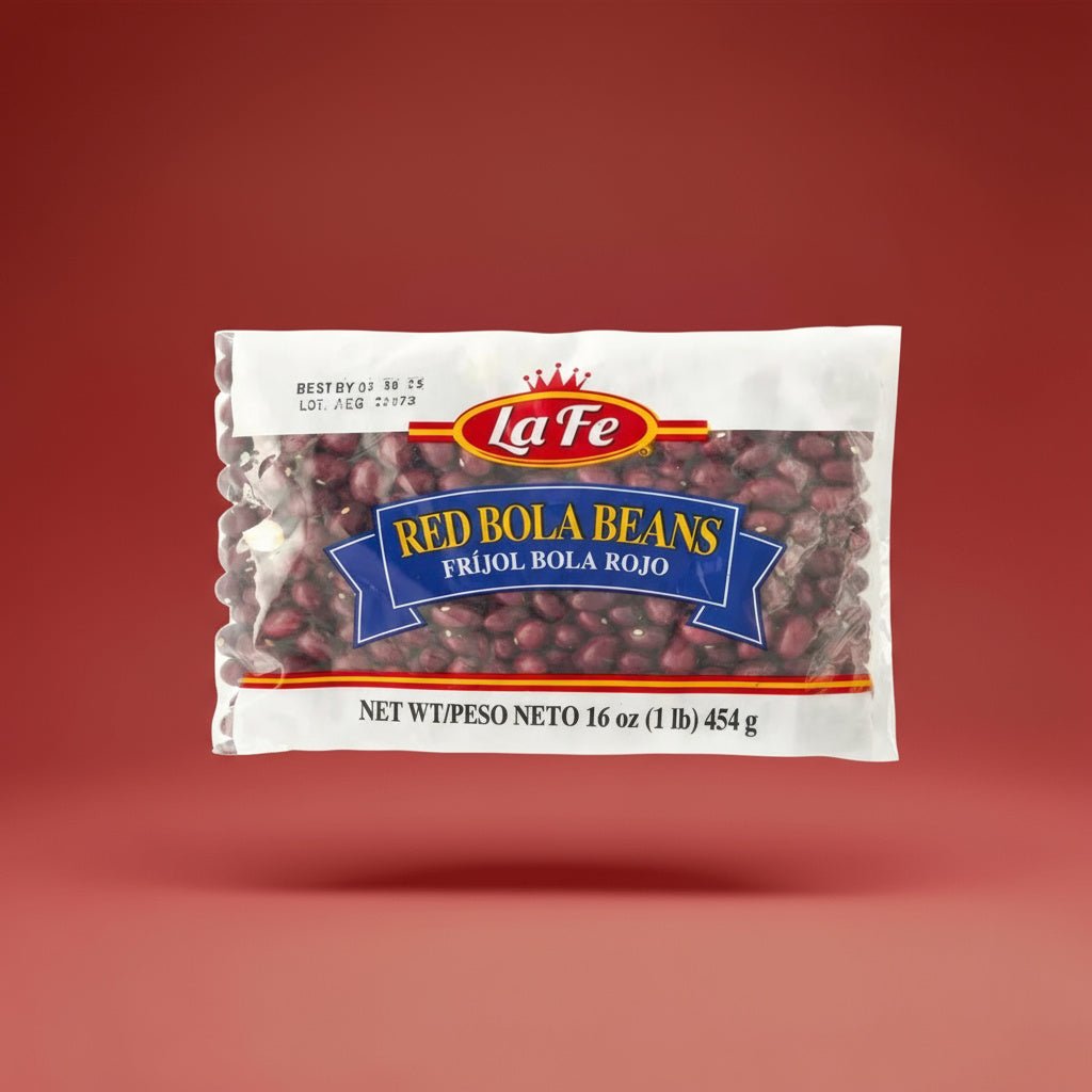 LA FE FRIJOL BOLA ROJA 24X16 OZ - La Fe Foods