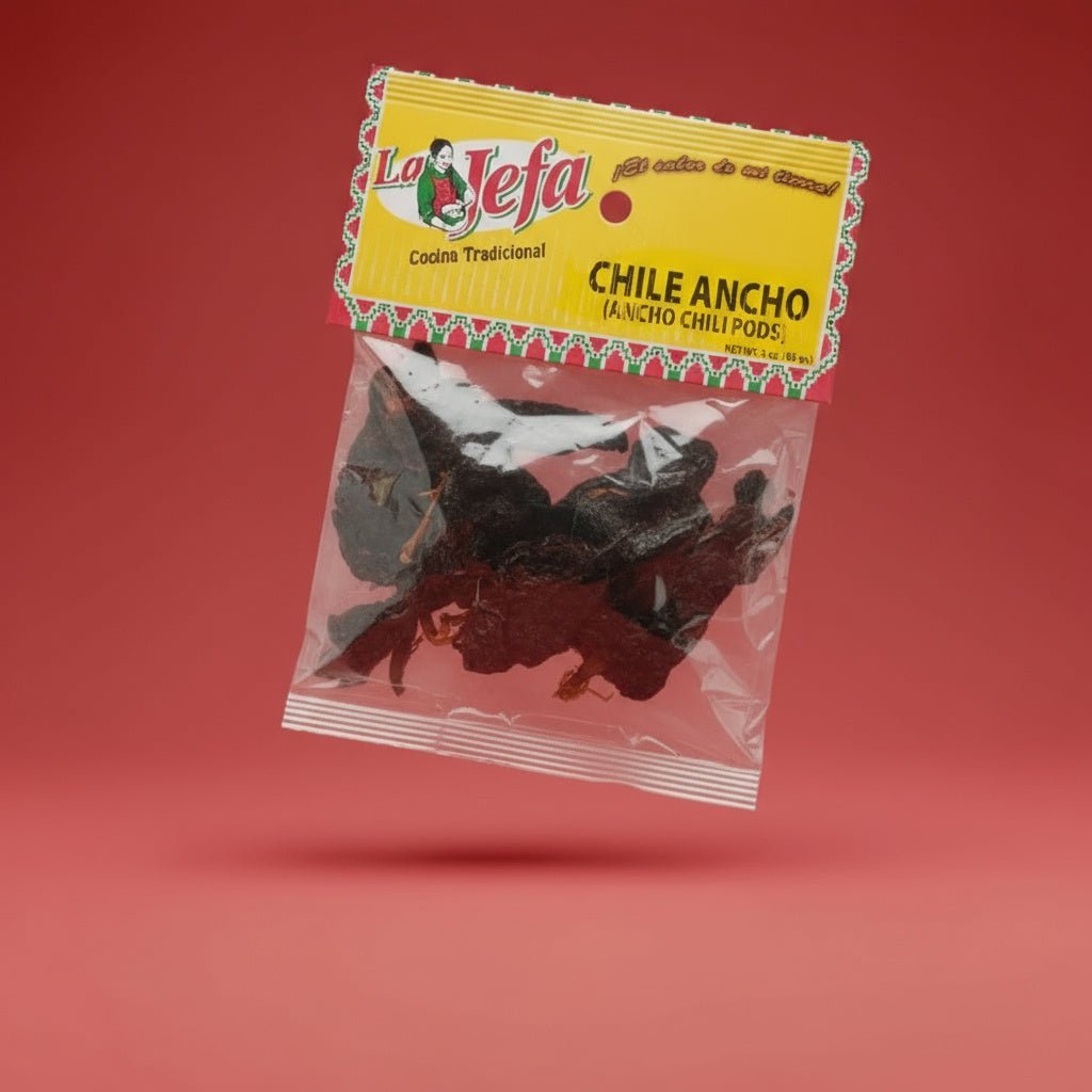 LA JEFA CHILE ANCHO 12/3 OZ - La Fe Foods